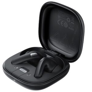 Acefast W4 Auricular Bluetooth con Noise Cancel y Estuche Soporte Negro