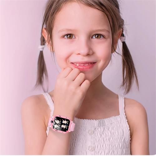 Blackview Z20 Smartwatch para Niños con GPS, Boton SOS y 4G Rosa - Imagen 4