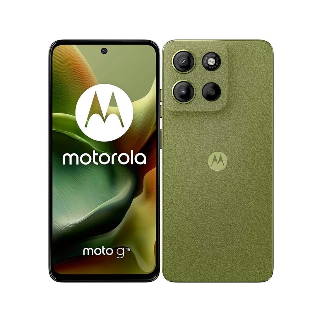 Motorola Moto G15 6.72" 8GB 512GB 50Mpx Iguana Green - Imagen 3