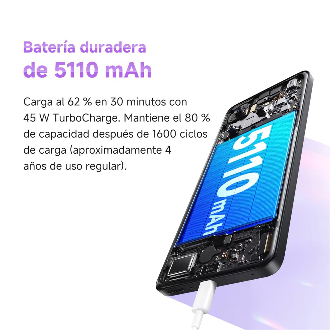 Xiaomi Redmi Note 14 5G 8GB 256GB Midnight Black - Imagen 6