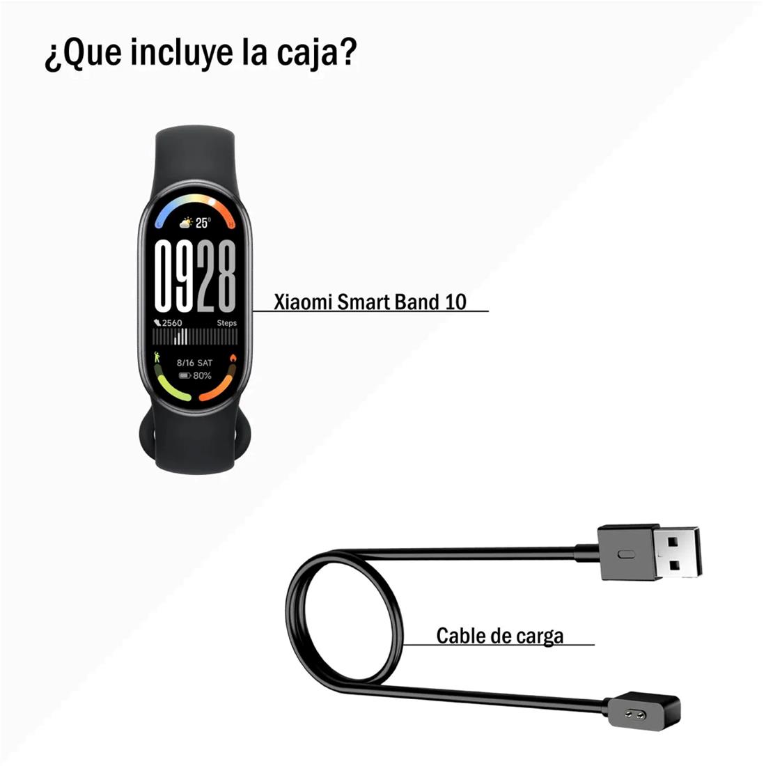 Xiaomi Smart Band 10 Midnight Black (BHR07PYGL) - Imagen 7