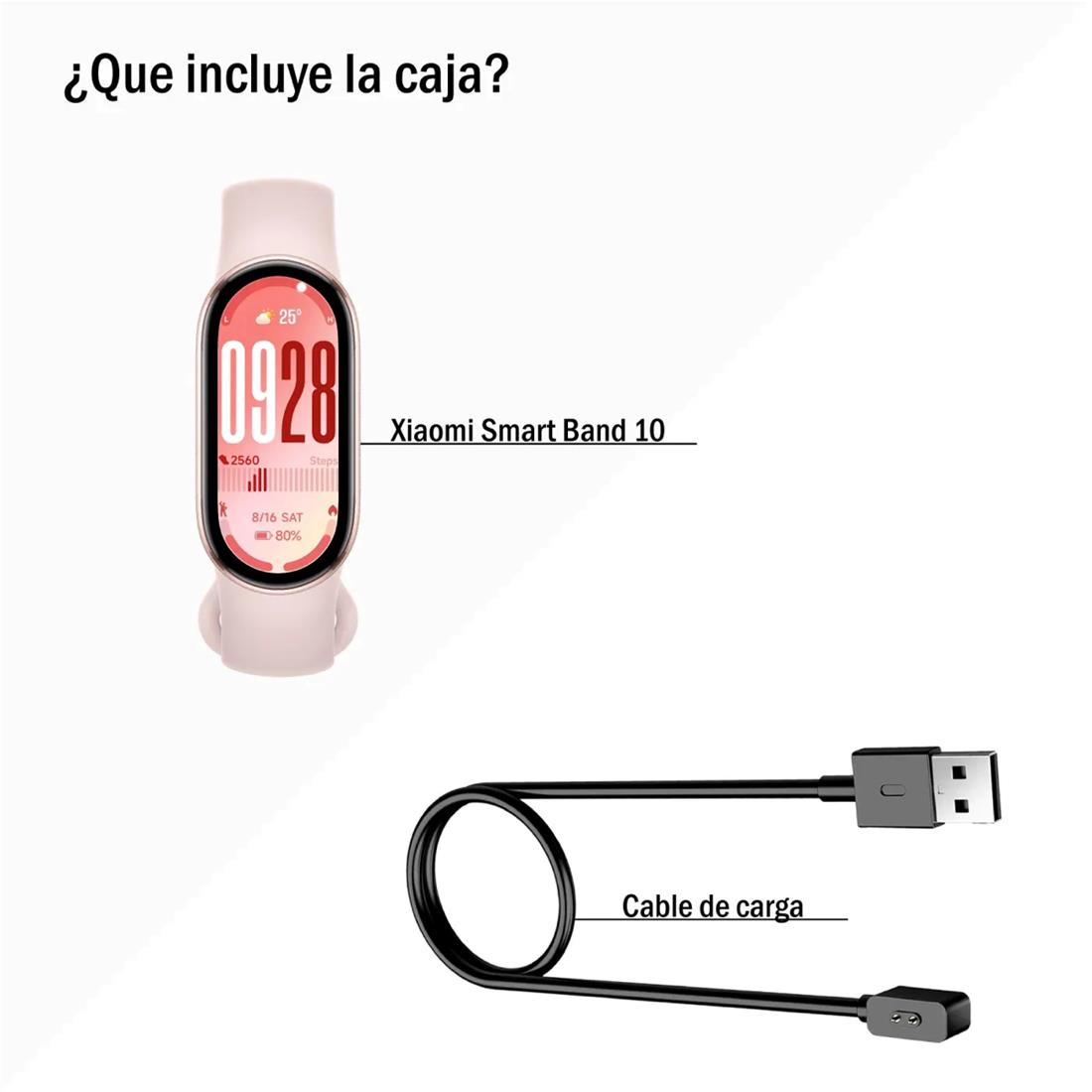 Xiaomi Smart Band 10 Mystic Rose (BHR9999GL) - Imagen 7