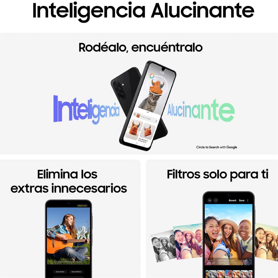 Samsung Galaxy A36 5G 8GB 256GB Awesome Black (SM-A366) - Imagen 9