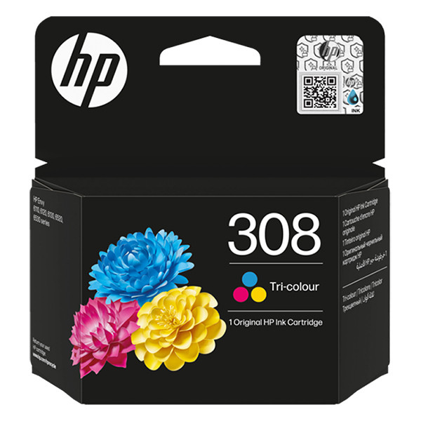 HP 308 (7FP20UE) CARTUCHO DE TINTA COLOR (ORIGINAL)